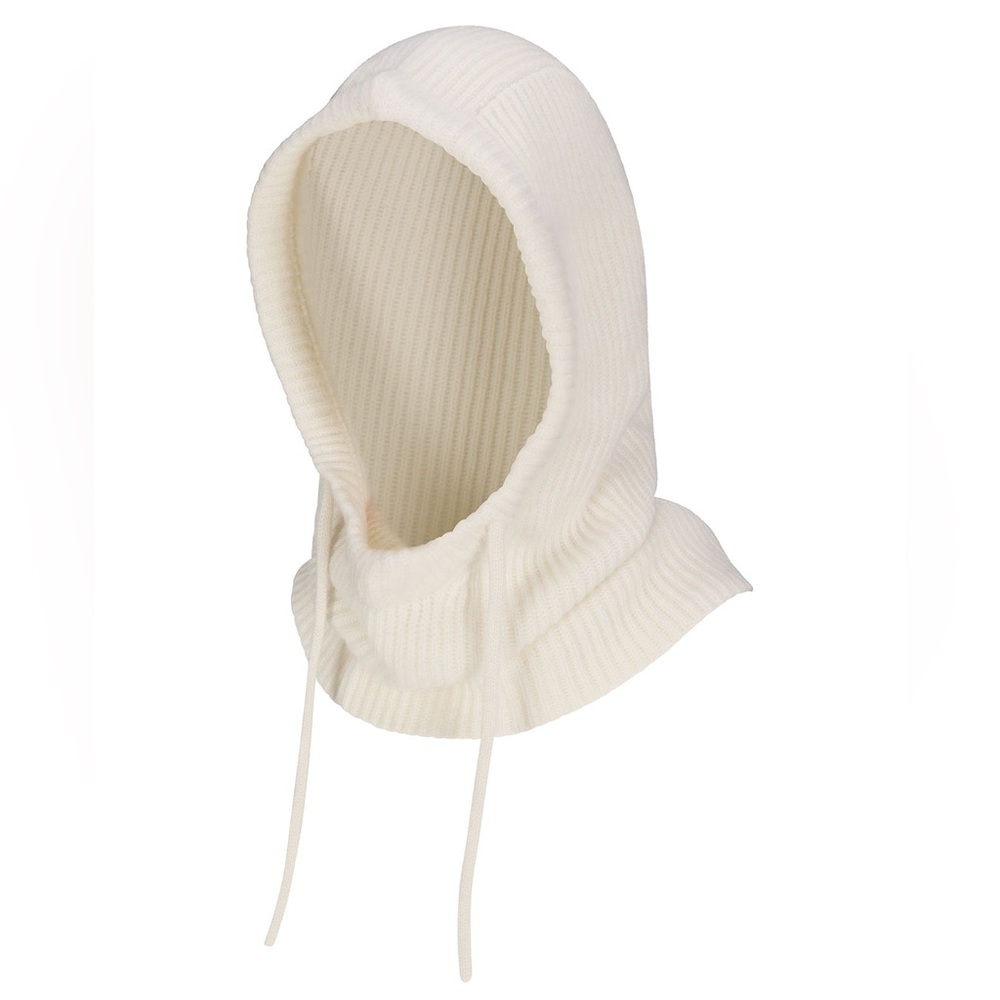 NEW NakedCashmere Ecru White Snood Hood